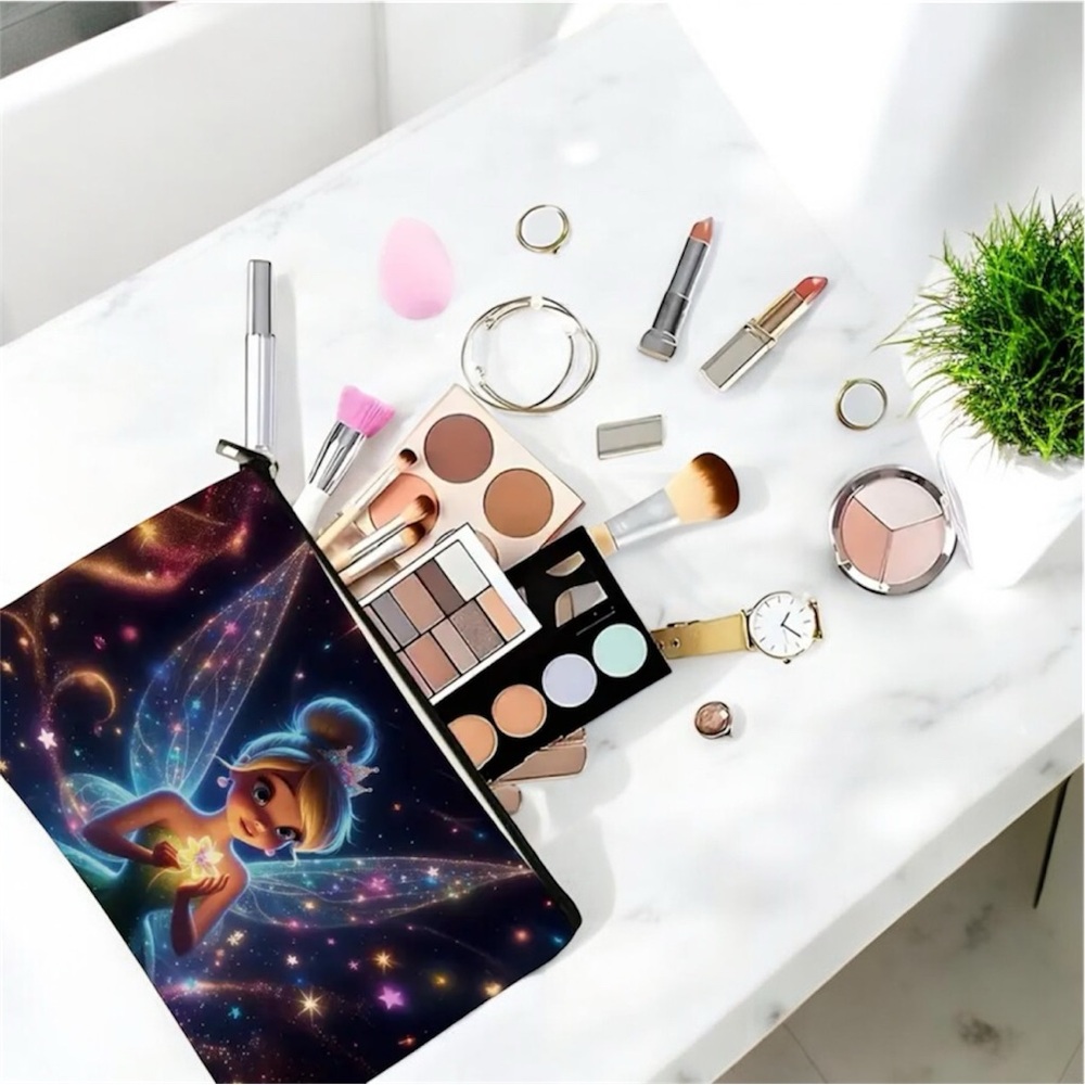 NIB Tinker Bell Cosmetic Bag